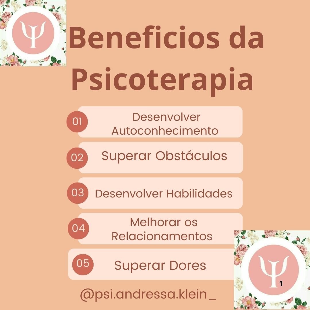 Benefícios da Psicoterapia POSTAGEM BLOG 2